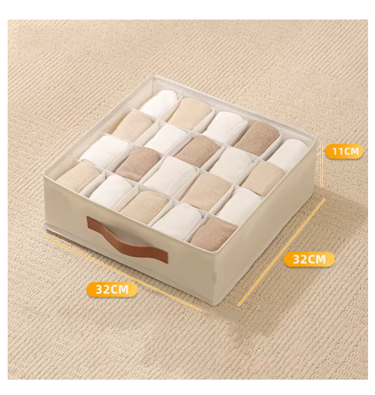 Opvouwbare Ladeorganizer voor Ondergoed & Accessoires