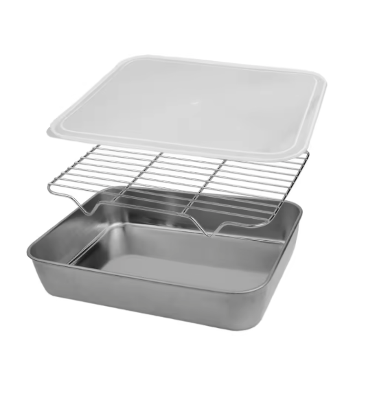 RVS Bakkoelrek met Deksel