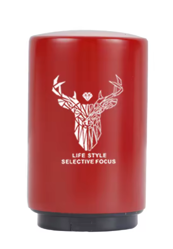 Automatische push-down flesopener - rood
