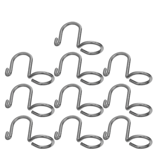 10-delige ruimtebesparende hangerverbinders
