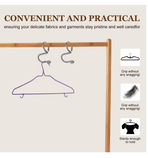 10-delige ruimtebesparende hangerverbinders