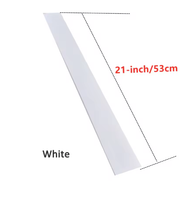 Witte siliconen kierstrip 53 cm