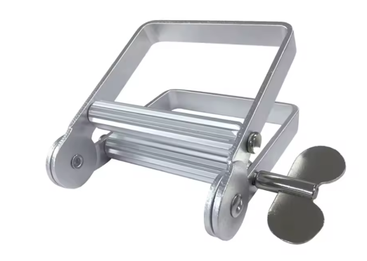 Metalen tubenknijper - Zwart