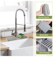 Siliconen kraanmat siliconen materiaal wasbaar direct drainage