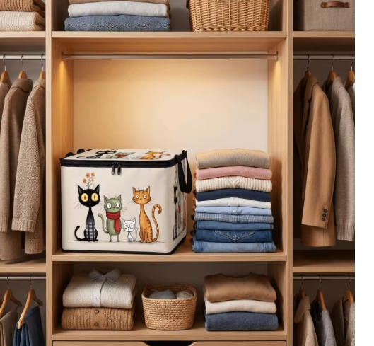 Stofdichte opbergbox met ritssluiting productfoto