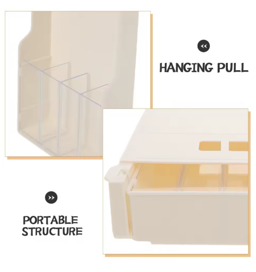 Verborgen Ladeorganizer voor Onder het Bureau